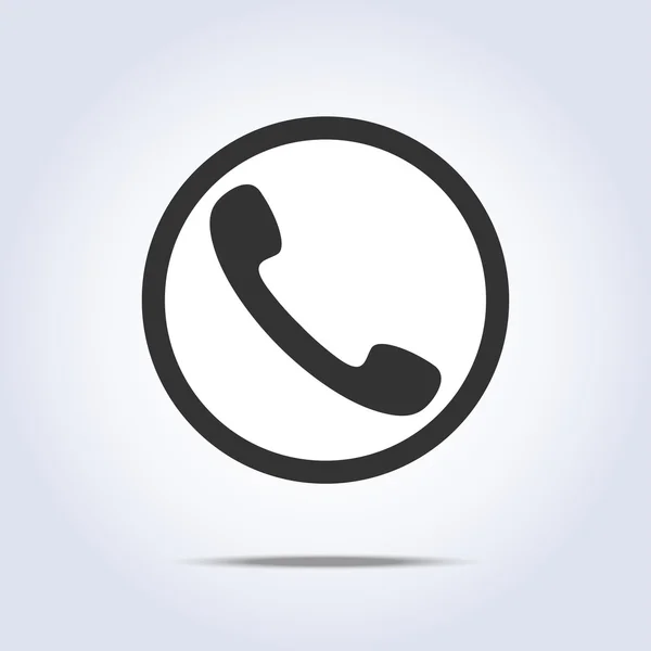 Handset telefoonpictogram — Stockvector