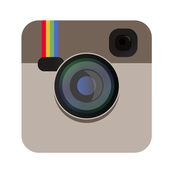 icon beige camera instagram vector backgrounds icons depositphotos ig
