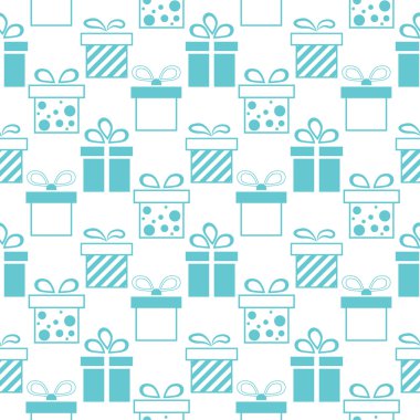 Hediye kutuları sorunsuz arka plan