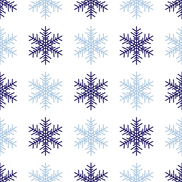 Snowflakes background in light gray colors — Stock Vector