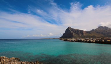 San Vito Lo Capo bay görünümü