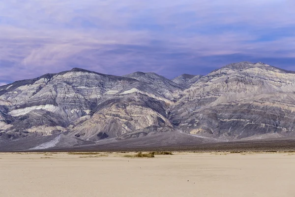 Západ slunce krajina v Death Valley — Stock fotografie