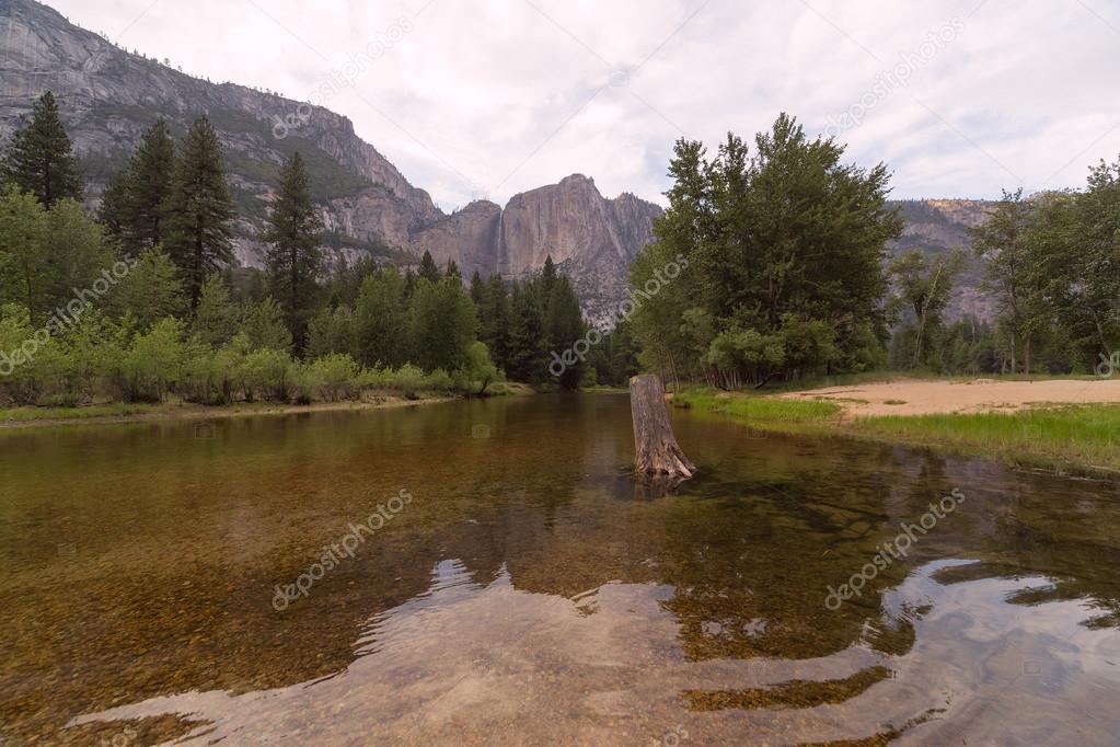 Merced river in Yosemite National Park