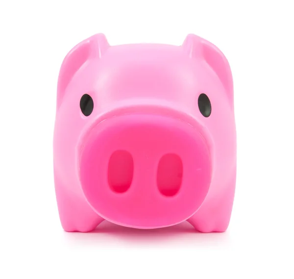 흰색으로 분리 된 돼지 은행 — 스톡 사진