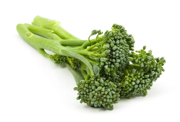 Broccolini baby broccoli isolated — Stock Photo, Image