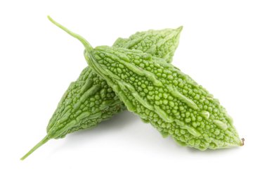 taze acı kabak izole