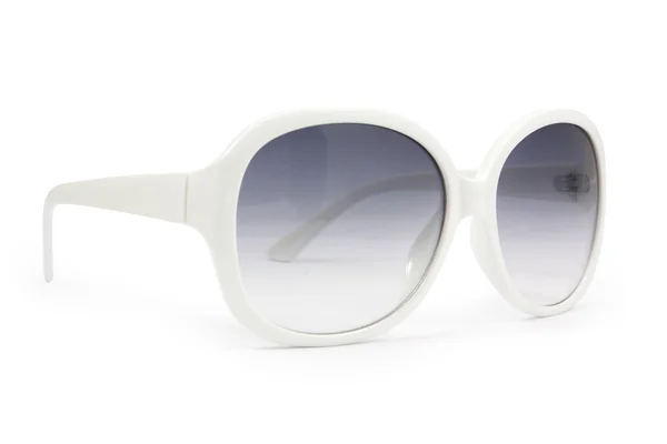 White sunglasses on white background — Stock Photo, Image