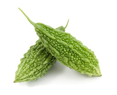 taze acı kabak izole