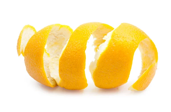 Lemon twist isolated — Stock Photo, Image