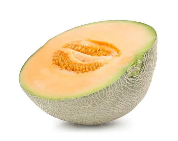 Melón melón naranja aislado —  Fotos de Stock