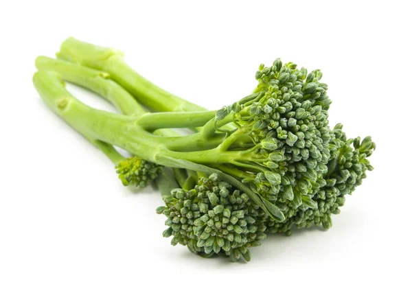 Broccolini baby broccoli isolated — Stock Photo, Image