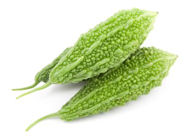 taze acı kabak izole