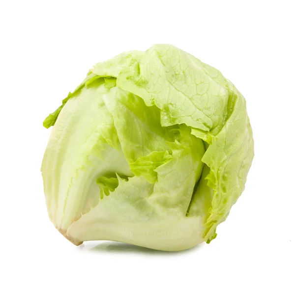 Zelený ledový salát — Stock fotografie