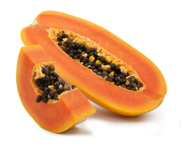 Édes papaya szelet — Stock Fotó