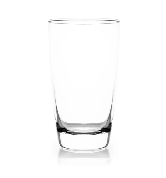 Tømt glas isoleret - Stock-foto