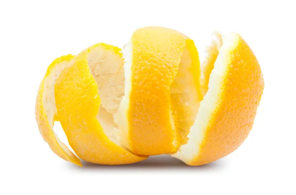 Твист лимона изолирован — стоковое фото