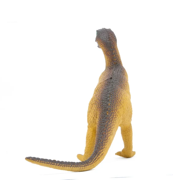 Dinosaurio aislado sobre fondo blanco — Foto de Stock
