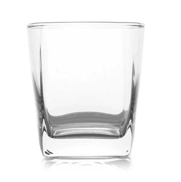 Leeg glas voor whiskey — Stockfoto