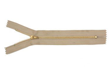 bir fermuar ioslated