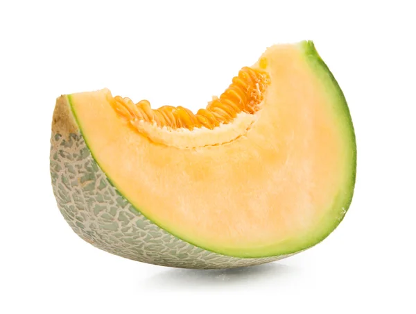 Orange melon isolerade — Stockfoto