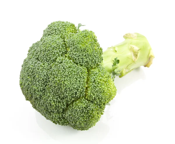 Broccoli geïsoleerd op witte achtergrond — Stockfoto