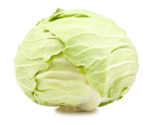 Groene kool geïsoleerd — Stockfoto