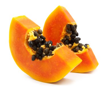 Tatlı papaya dilimleri