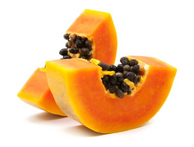 Tatlı papaya dilimleri