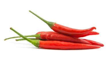 izole kırmızı biber closeup görünümü 
