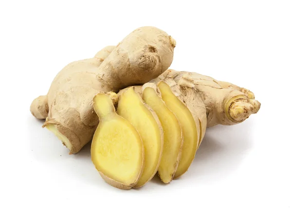 Fresh ginger  isolated — Stock Photo, Image