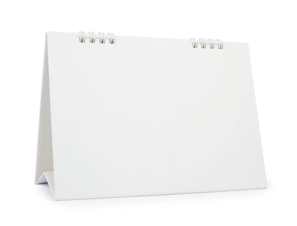 Kalendarz biurkowy izolowany — Zdjęcie stockowe
