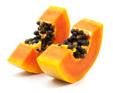 Tatlı papaya dilimleri