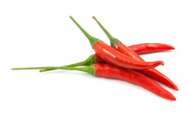 izole kırmızı biber closeup görünümü 