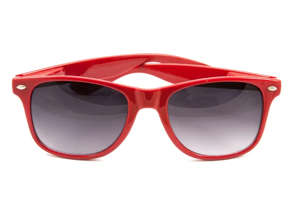 Red sunglasses  isolated — Stock Photo, Image