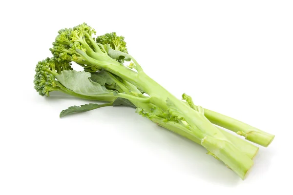 Broccolini baby broccoli isolati — Foto Stock