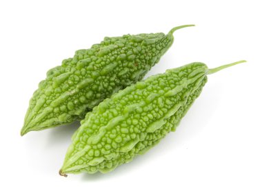 taze acı kabak izole