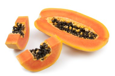 Tatlı papaya dilimleri