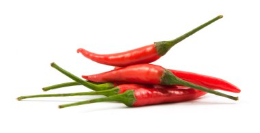 izole kırmızı biber closeup görünümü 