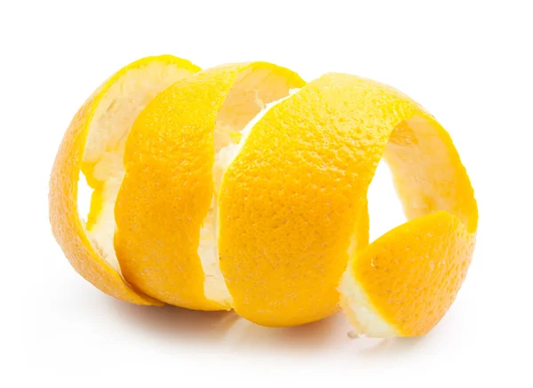 Torsión de limón aislado — Foto de Stock