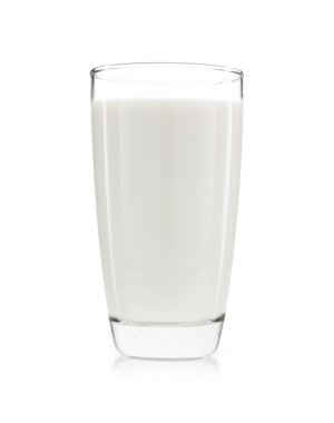 bir fincan izole süt