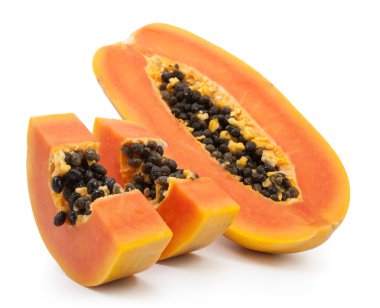 Tatlı papaya dilimleri