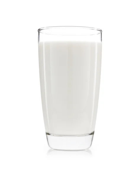 En kopp mjölk isolerade — Stockfoto
