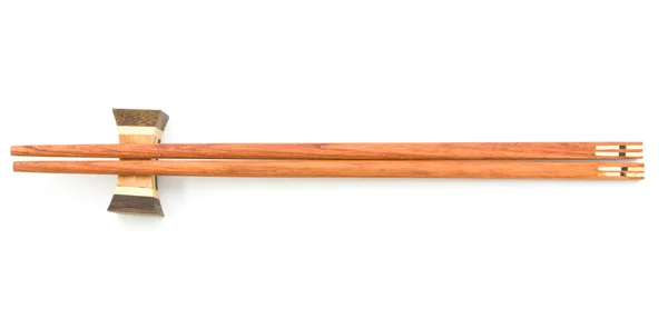 白を基調とした木箸. — ストック写真