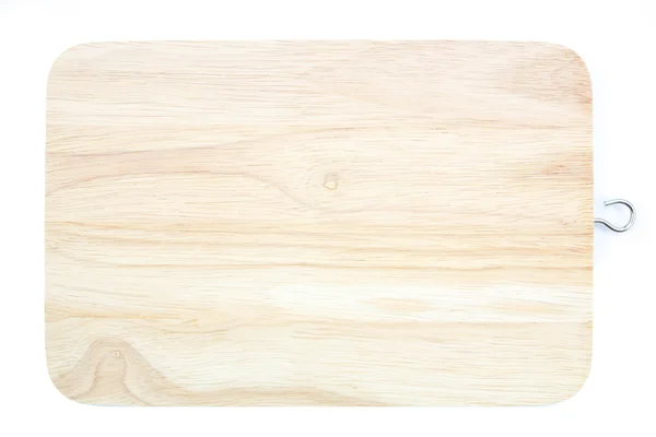 Worn out kitchen wooden board with room for copyspace — Stock Photo, Image