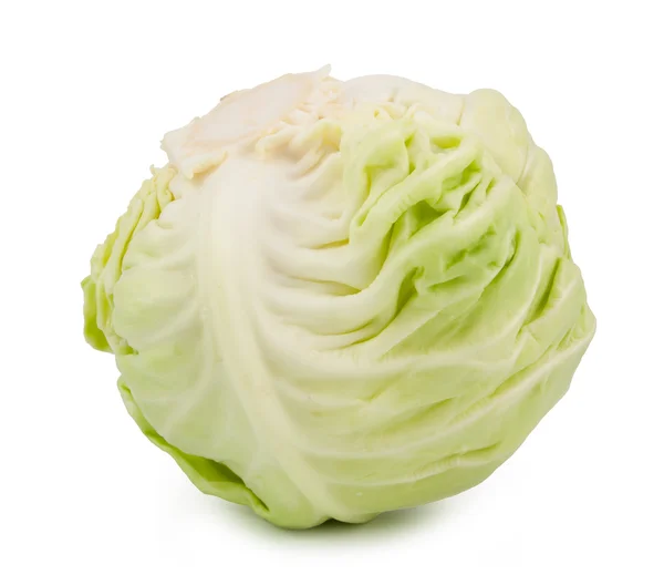 Green cabbage isolated Royalty Free Stock Photos