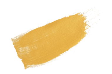 Beyaz arkaplanda altın desenli boya lekesi