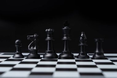 Satranç tahtasını bir arkaplanda ayarla