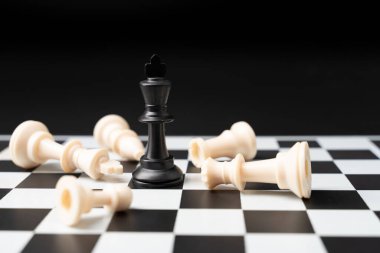 Satranç tahtasını bir arkaplanda ayarla