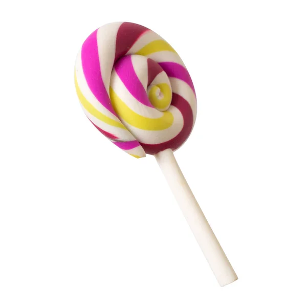 Lollipop Набор Летать Белом Фоне — стоковое фото