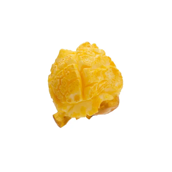 Popcorn Aria Sfondo Bianco — Foto Stock